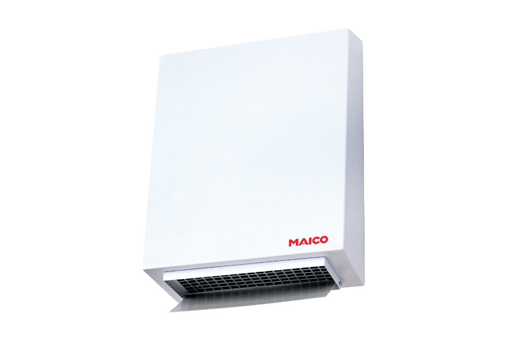 AWV 10 EC IM0009893.PNG Radial-Außenwandventilator, DN 100, Fördervolumen 298 m³/h, Motor mit EC-Technologie
