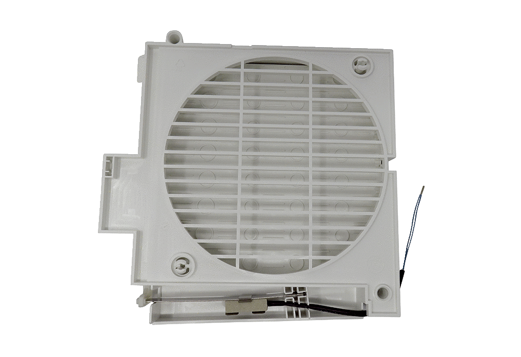 KR ECA 150 ipro IM0018771.PNG Klappenrahmen mit elektrisch betätigtem Innenverschluss als Ersatzteil für verschiedene Kleinraumventilatoren der Gruppe ECA 150 ipro K
